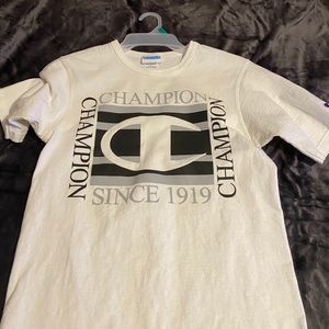 Champion short sleeve T, (Adult Small)